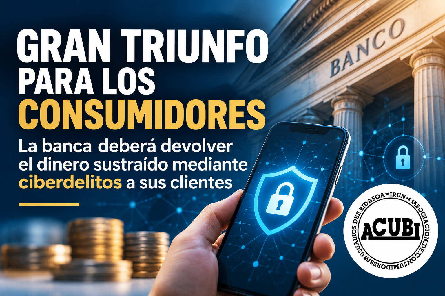 gran triunfo contra el ciberdelito bancario